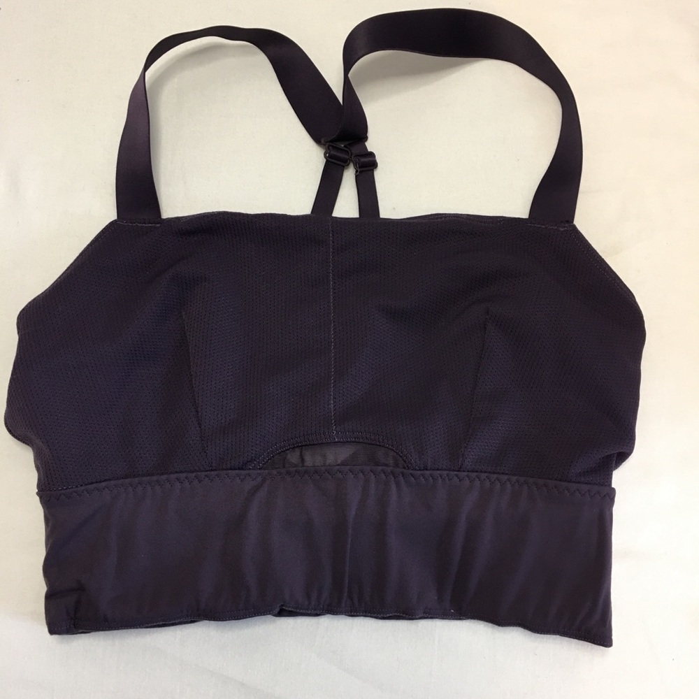 Athleta Lotus Sports Bra in Plum, S - Picture 8 of 11